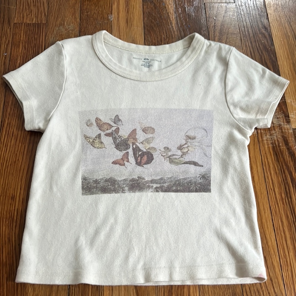 brandy melvile baby tee